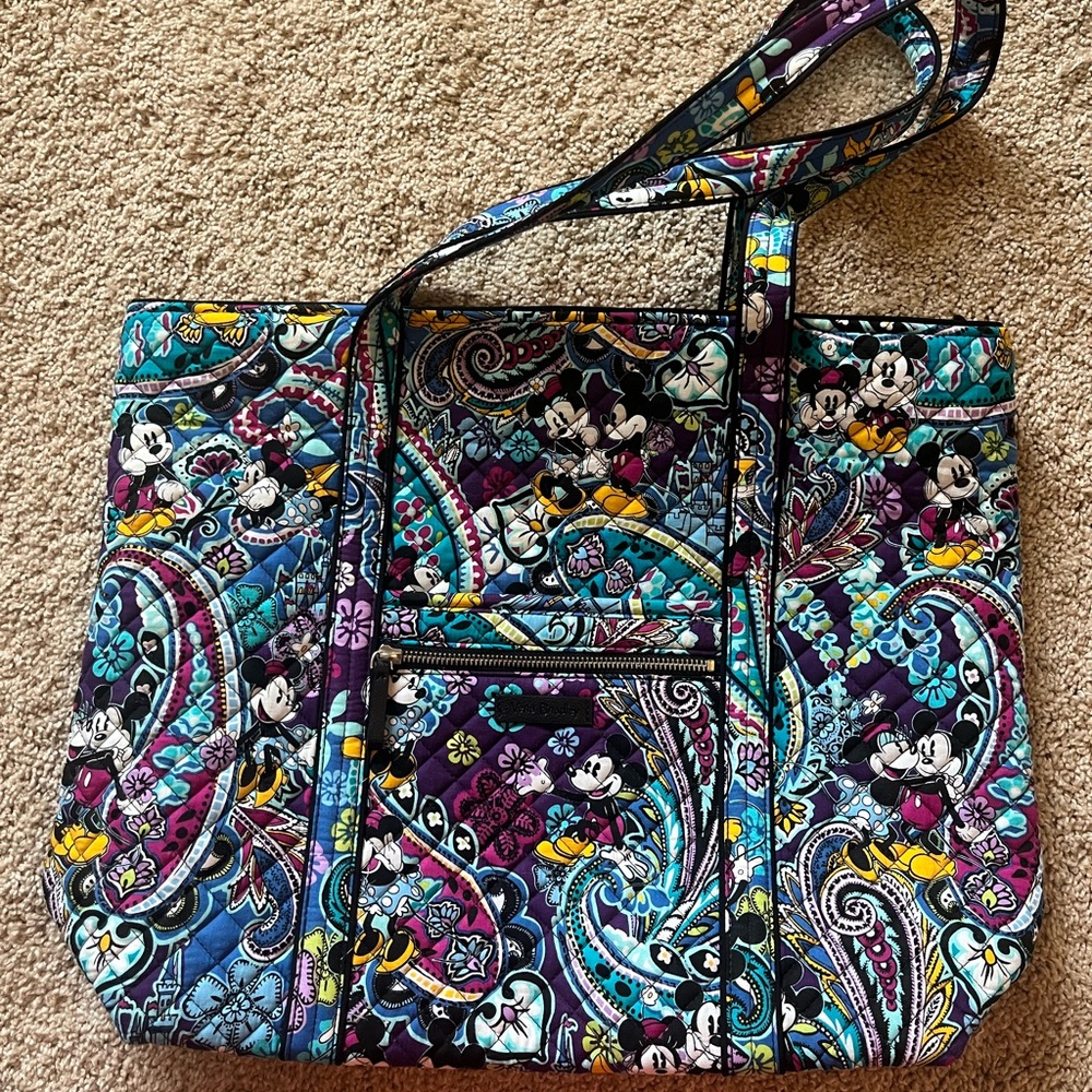 Vera Bradley Mickey and Minnie Tote